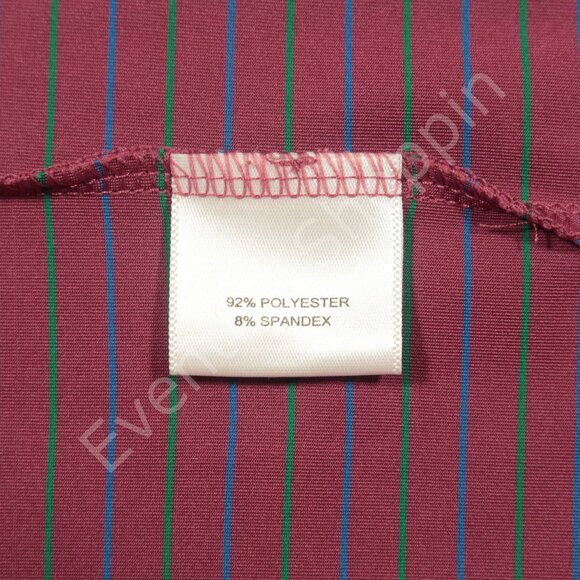 Peter Millar Summer Comfort Harnett Stripe Stretch Jersey Polo Shirt Pur… - Picture 5 of 5